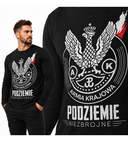 LONGSLEEVE PATRIOTYCZNY  AK PODZIEMIE ZBROJNE